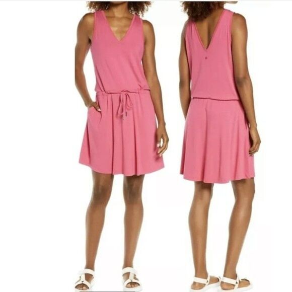 SWEATY BETTY Take It Easy Drop Waist Dress Size Medium - Picture 1 of 9